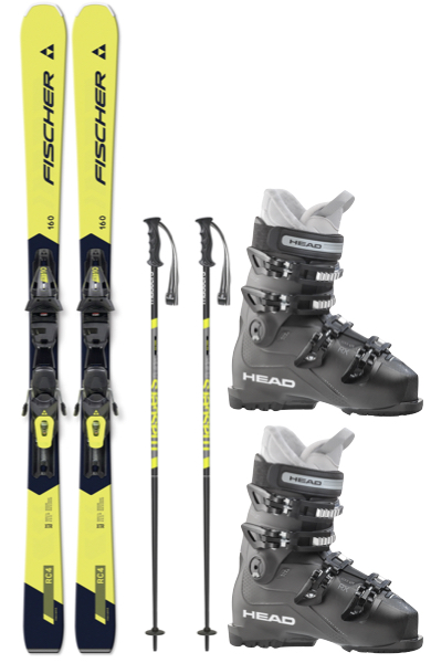 Combi Deals: Fischer XTR RC-4 + Schoenen + Stokken