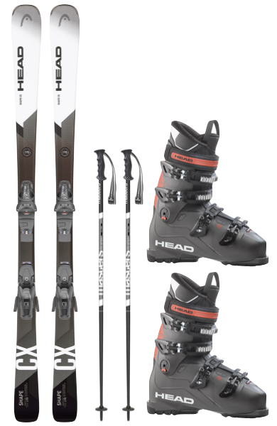 Combi Deals: Head CX + Schoenen + stokken