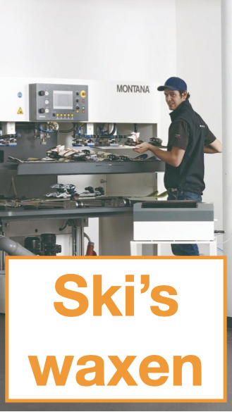 Professioneel ski waxen – Hotwax service €12,50 (vaak direct klaar)