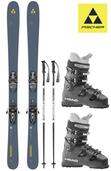 Fischer Ranger 84 + binding + schoenen