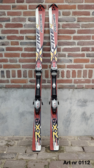 Fischer Fire 4 gebruikte ski's – Tweedehands ski €60.-