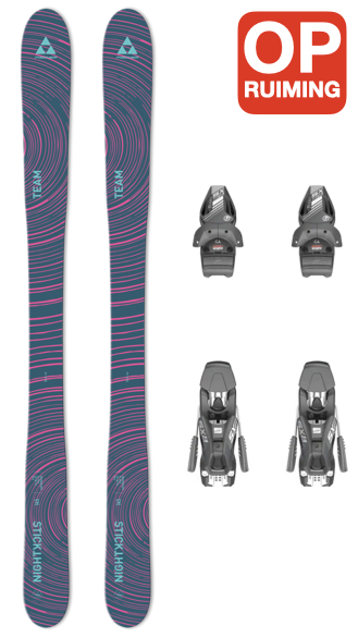 Fischer Nightstick Team Junior Ski + Tyrolia 7.5 – van €420 voor €179 | Skicenter Fam Coenraad