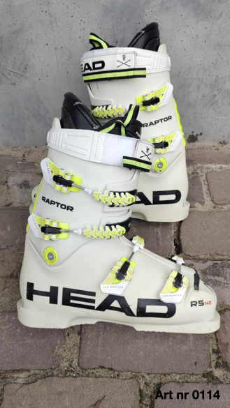 Gebruikte Head Raptor 140 maat 27.5 skischoenen – Topkwaliteit, hoge flex, scherpe prijs