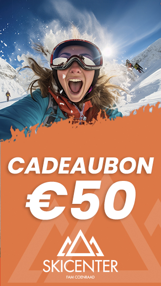 Cadeaubon €50 | Skicenter Fam Coenraad