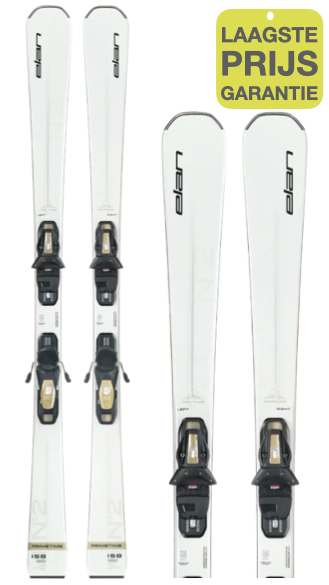 Elan Primetime N°2 W White + Shift X Binding kopen | Skicenter Fam Coenraad