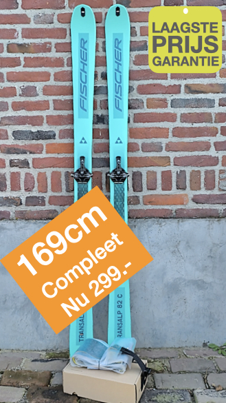 Opruiming :  169cm TRANSALP 82 CARBON + TOUR TRANSALP 10 PT T70224 & stijgvellen. (kopie)